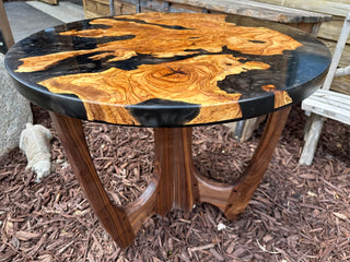 Woodland Waltz Resin Table